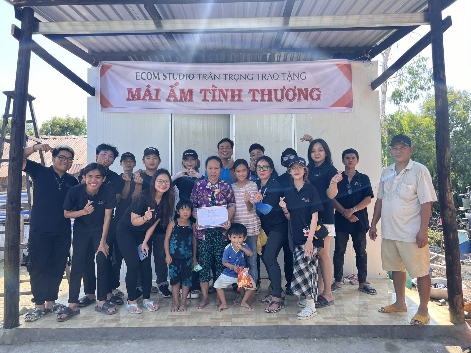 Nhà tình thương tại Kiên Giang